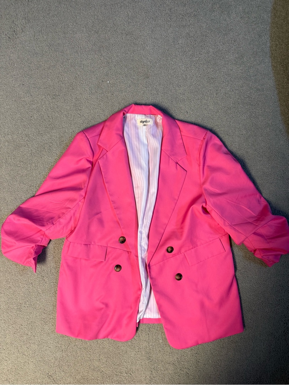 Hot Pink Blazer- Haptics by Holly Harper